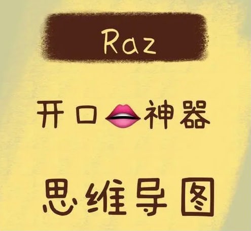  RAZ复述思维导图 (学英语辅助神器)